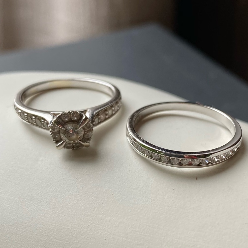 Helzberg 14KW 1/2 CTW Diamond Ring, Engagement Wedding, Bridal - Picture 9 of 17